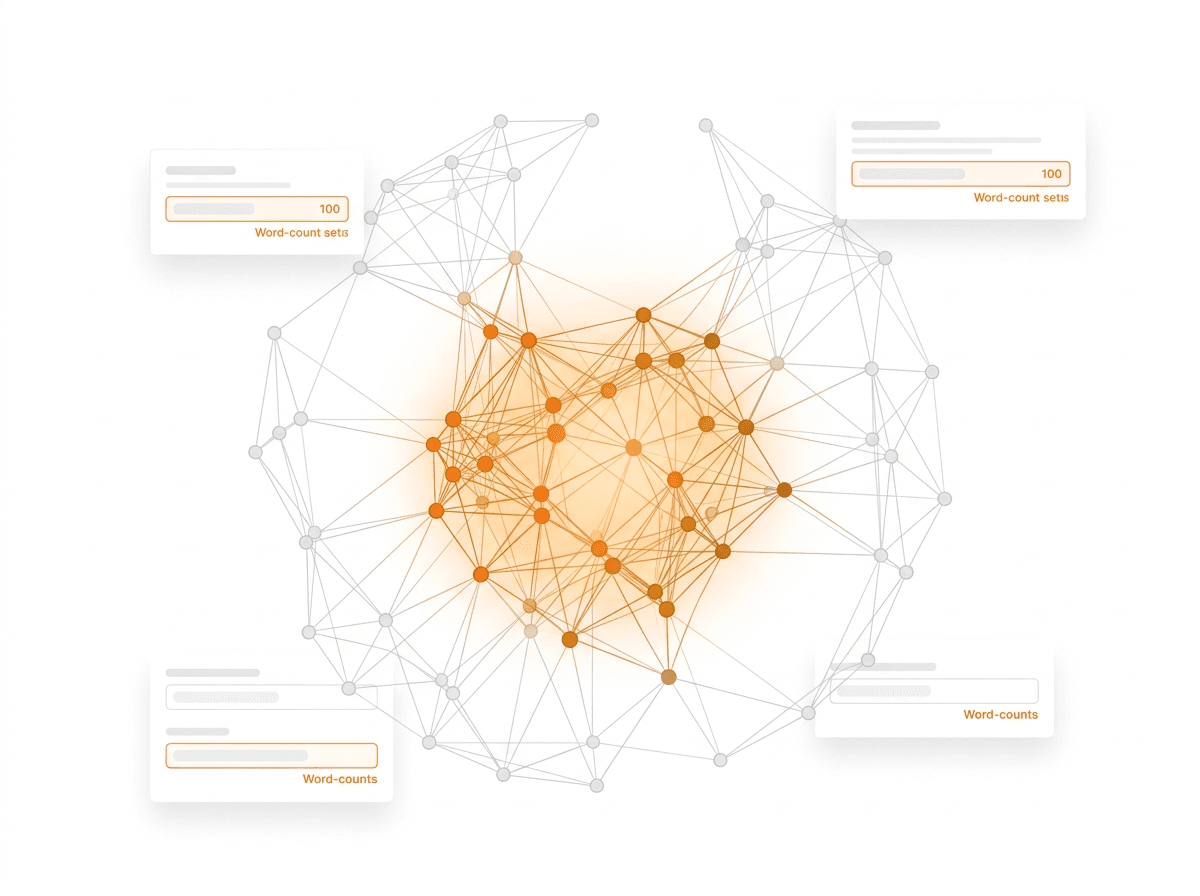 AI-powered candidate filtering visualization